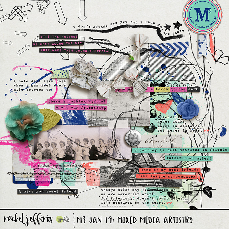 M3 Jan 19: Mixed Media Artistry
