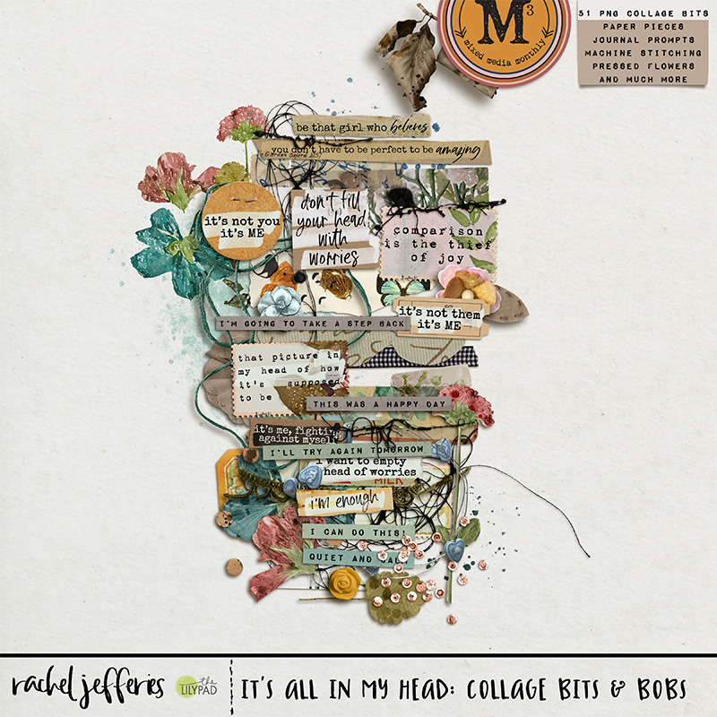 All in my Head: Collage Bits and Bobs