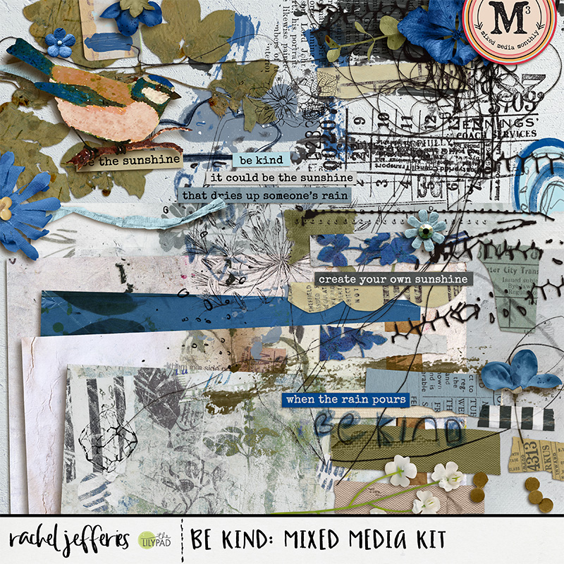 Be Kind: Mixed Media Kit