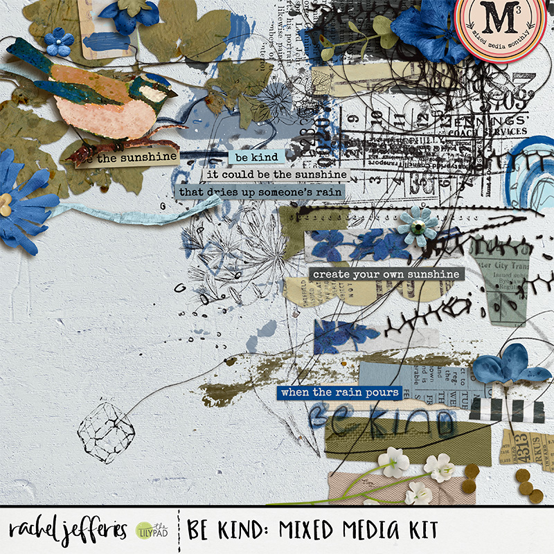 Be Kind: Mixed Media Kit - Image 4