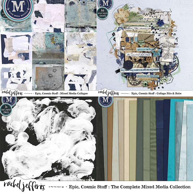 Epic, Cosmic Stuff: The Complete Mixed Media Collection