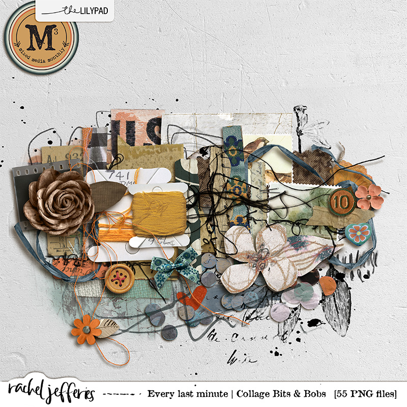 Every Last Minute: Collage Bits & Bobs