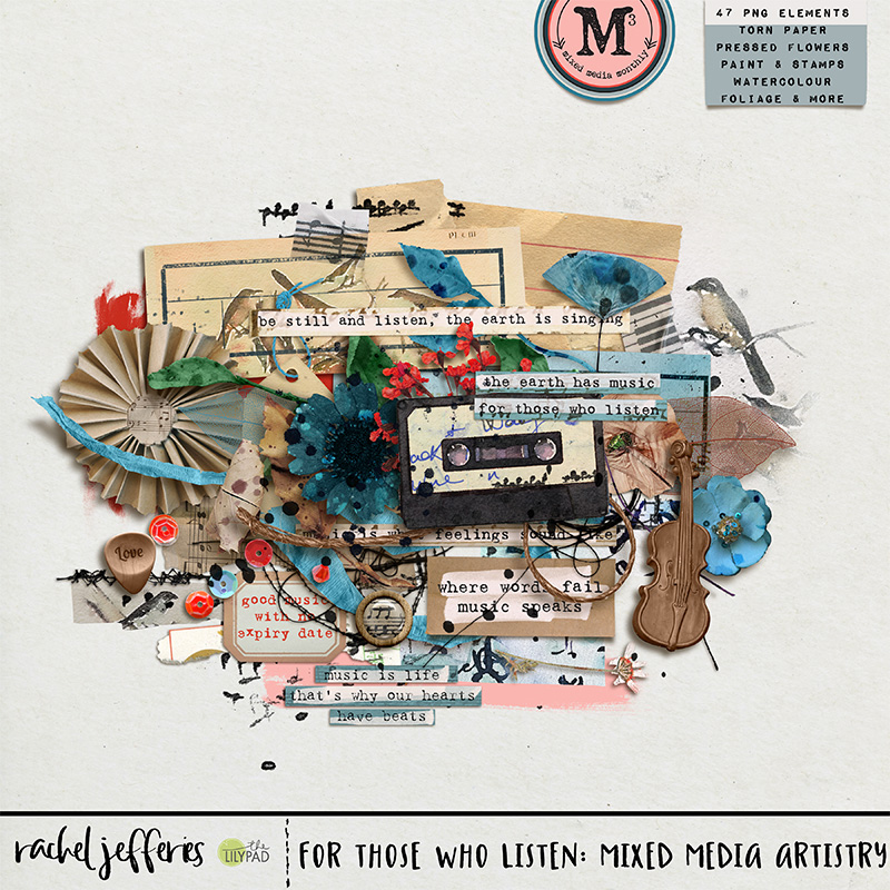 For those who listen: Mixed Media Artistry
