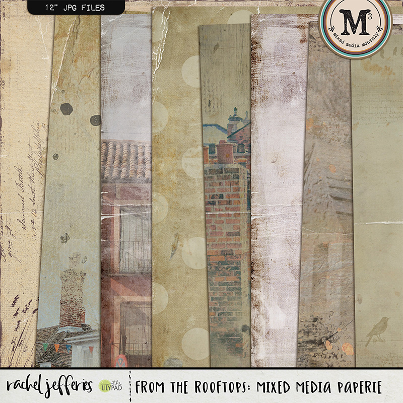 From The Rooftops: Mixed Media Paperie