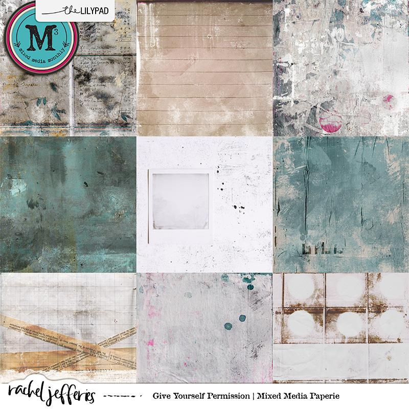 Give Yourself Permission: Mixed Media Paperie