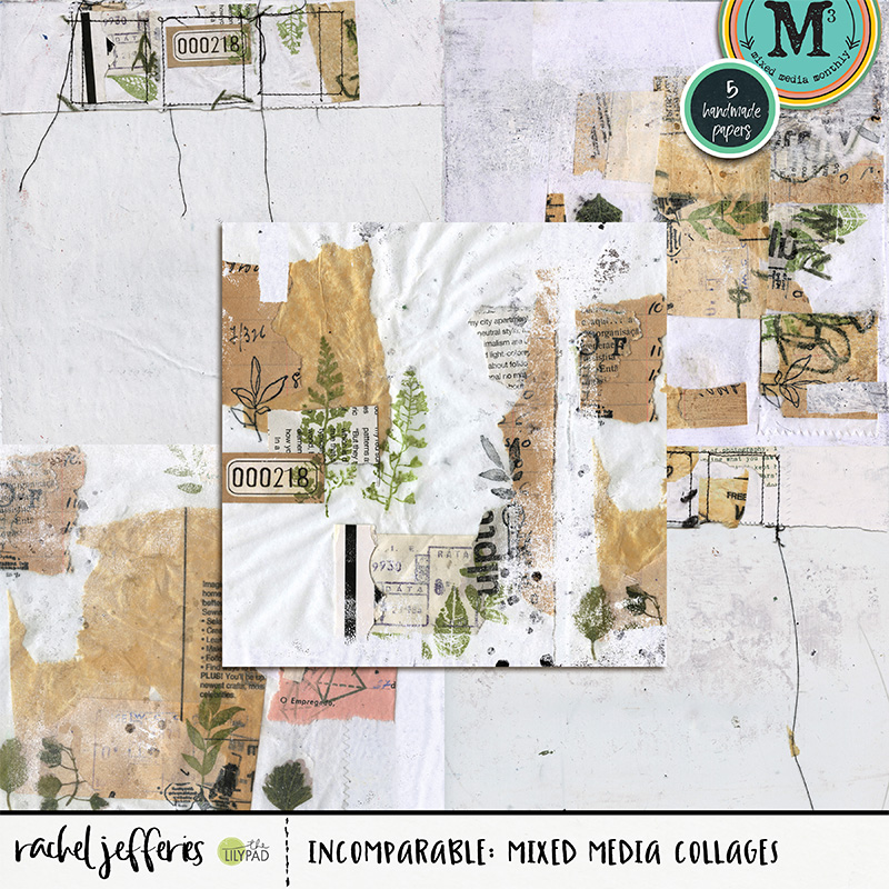 Incomparable: Mixed Media Collages