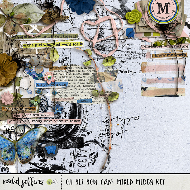Oh Yes You Can: Mixed Media Kit - Image 2