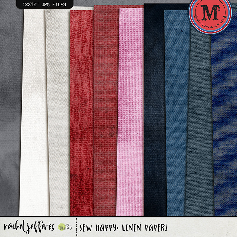 Sew Happy: Linen Papers