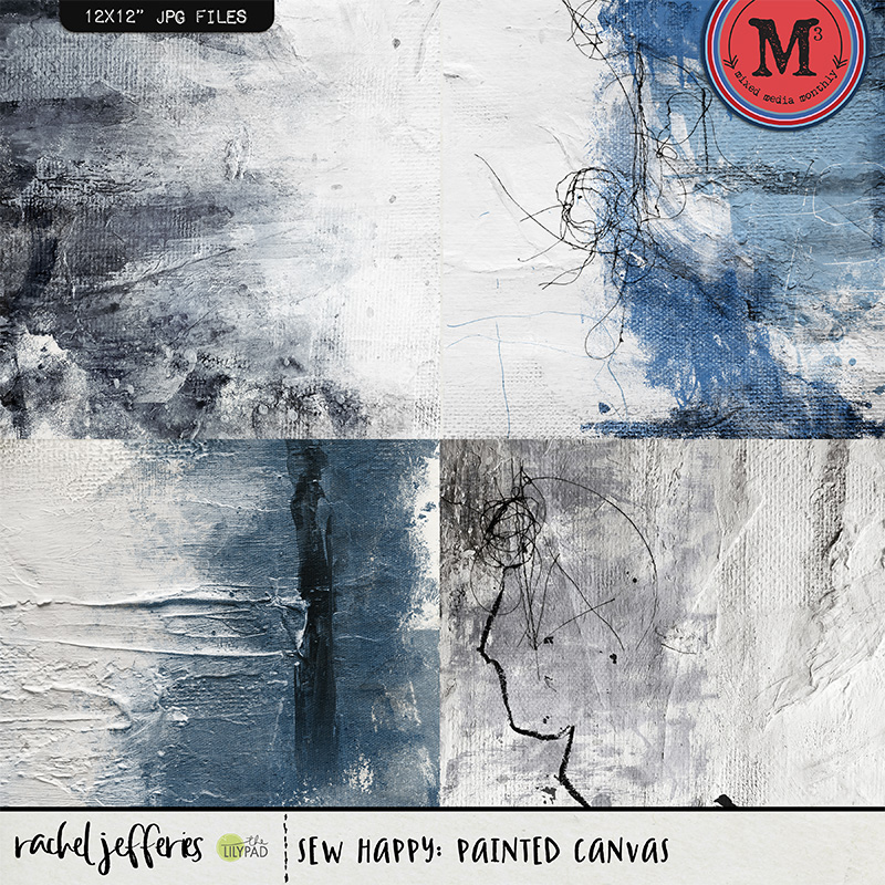 Sew Happy: Painted Canvas