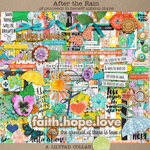 After the Rain: a TLP Collab to benefit Sabrina Dupre