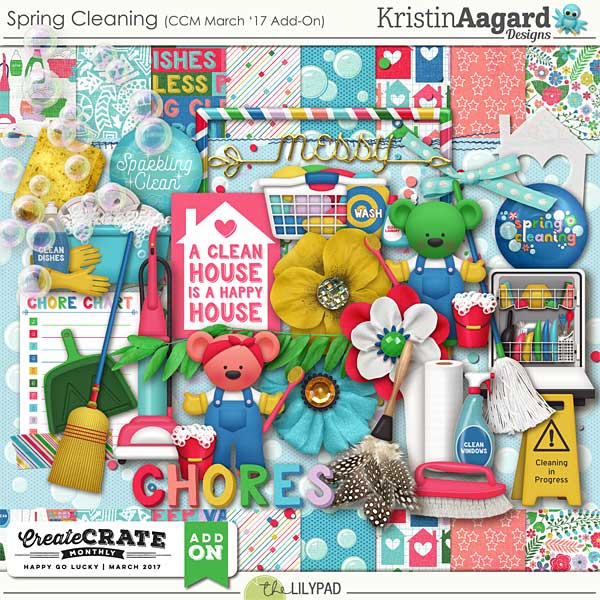 Spring Cleaning - Create Crate Monthly March '17 Add-On