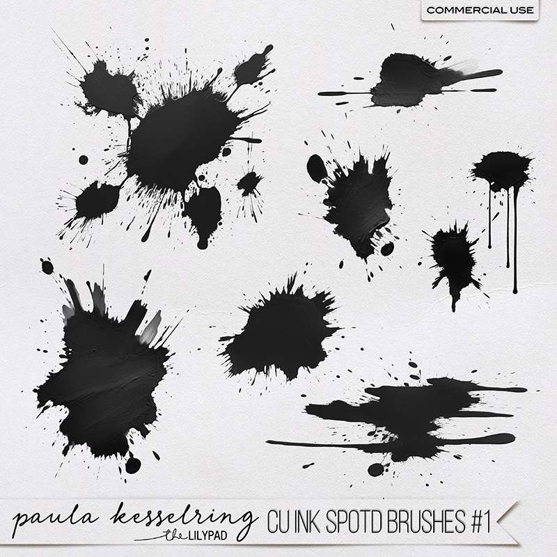 CU - Ink Spot Brushes #1