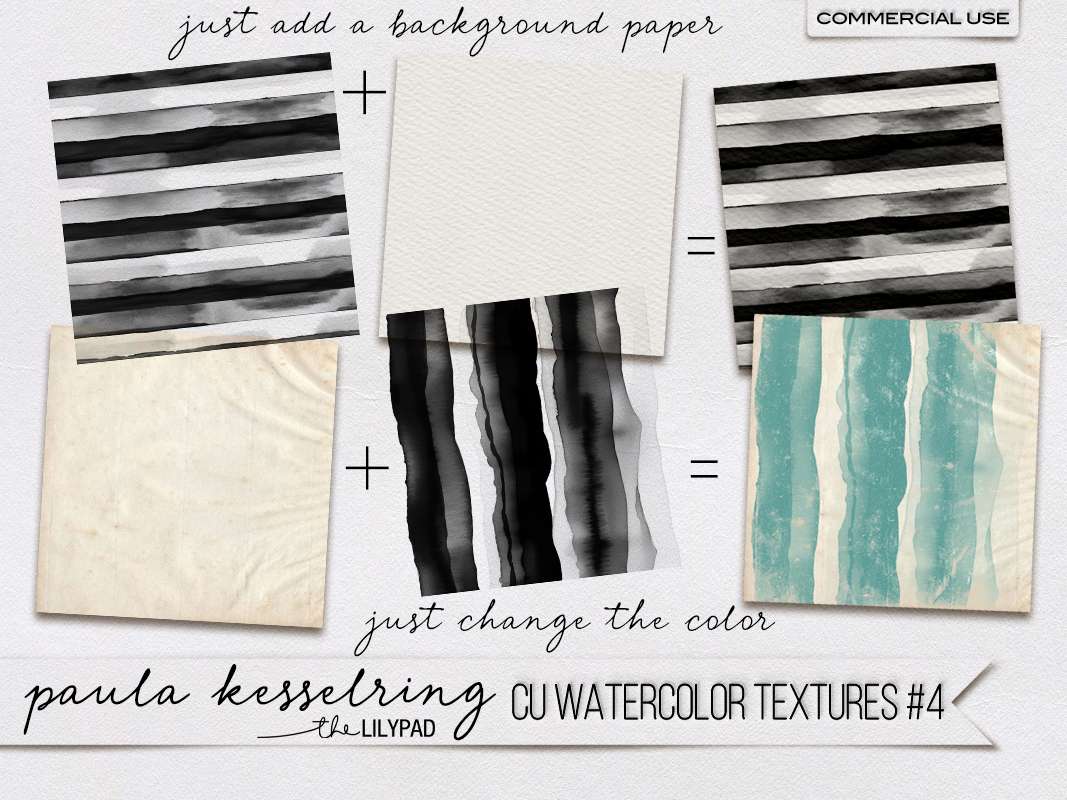 CU - Watercolor Textures #4