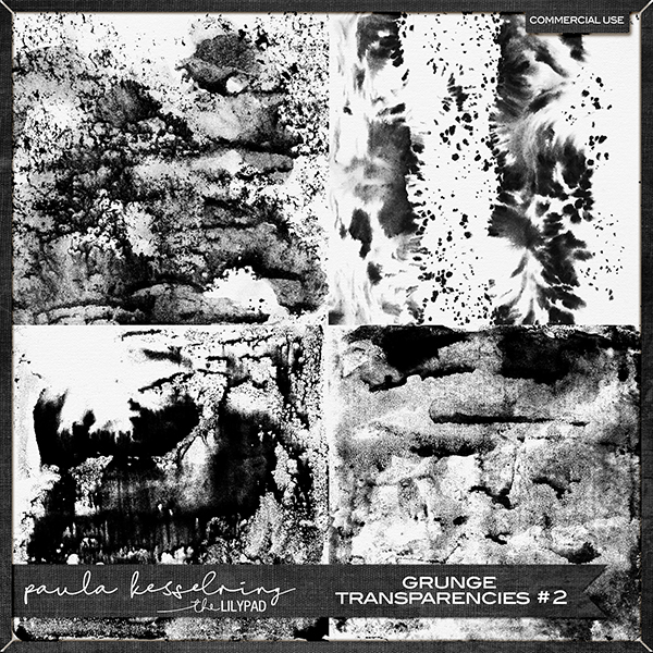 CU - Grunge Transparencies #2
