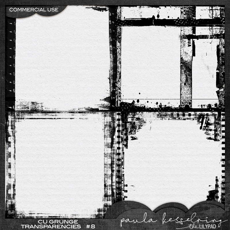 CU - Grunge Transparencies #8