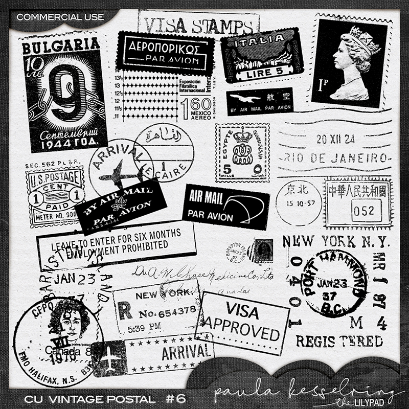 CU - Vintage Postal #6