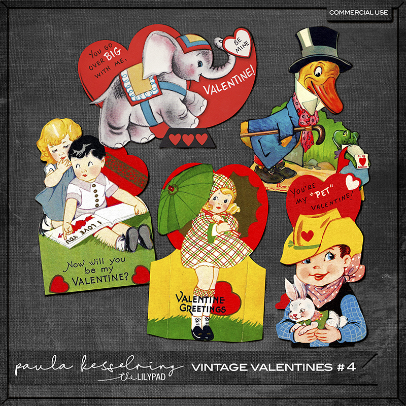 CU - Vintage Valentines #4 - Image 2