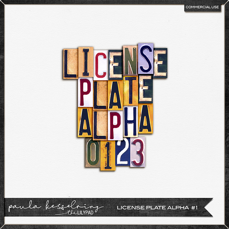 CU - License Plate Alpha #1