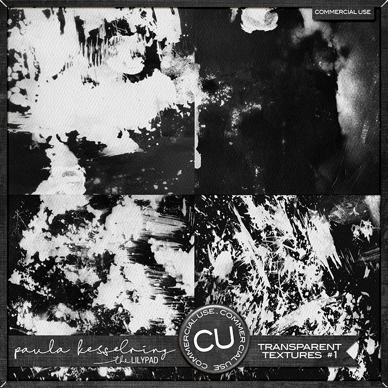 CU - Grunge Transparencies Mega Bundle - Image 8
