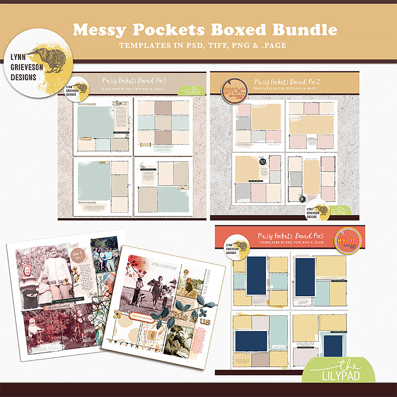Messy Pockets Boxed Bundle