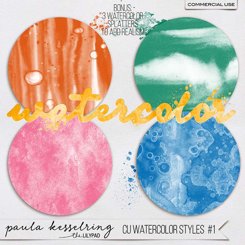 CU Watercolor Styles #1