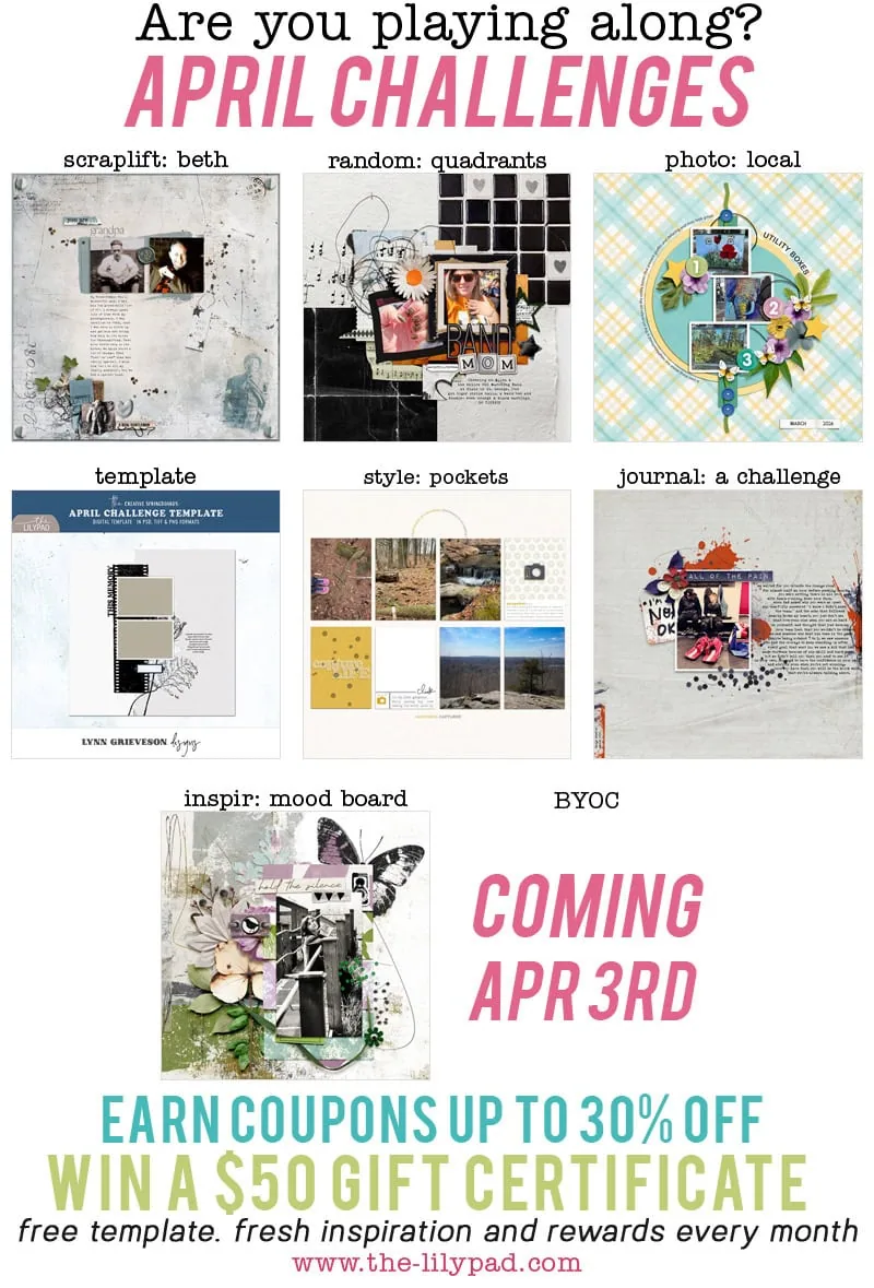 April Challenge Graphic