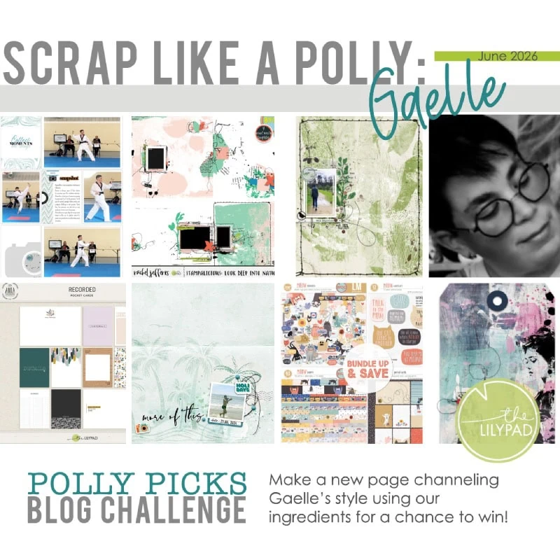 Polly Picks: Scrap like Gaelle Challenge