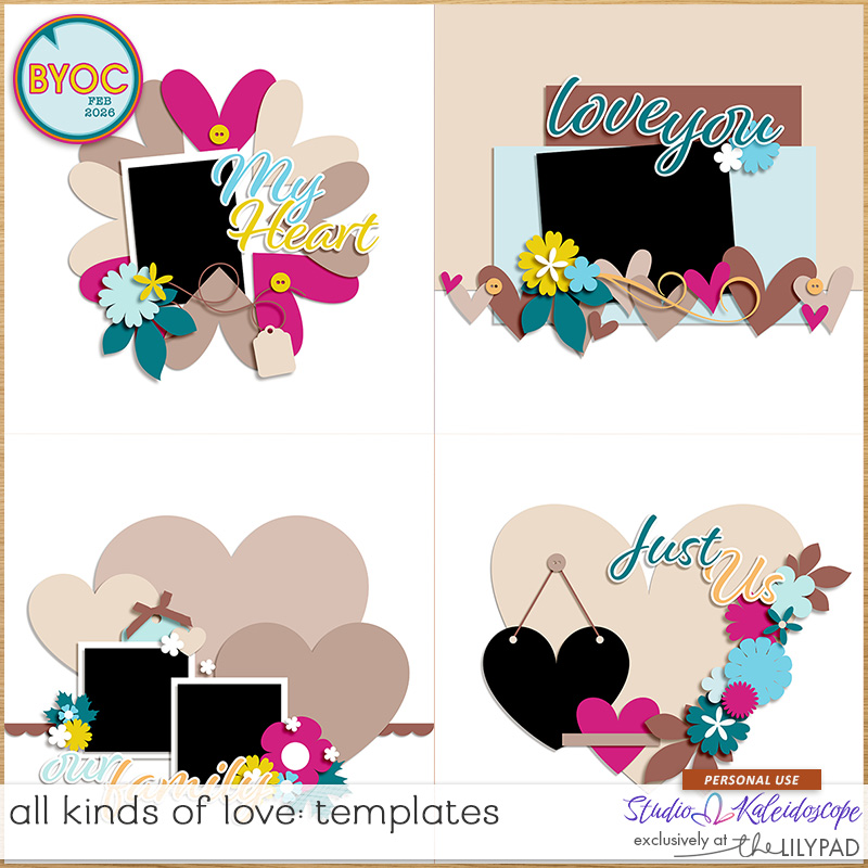 All Kinds of Love: Templates