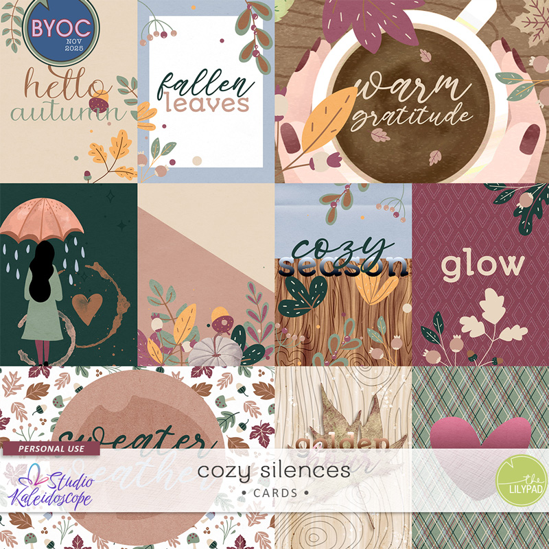 Cozy Silences: Cards