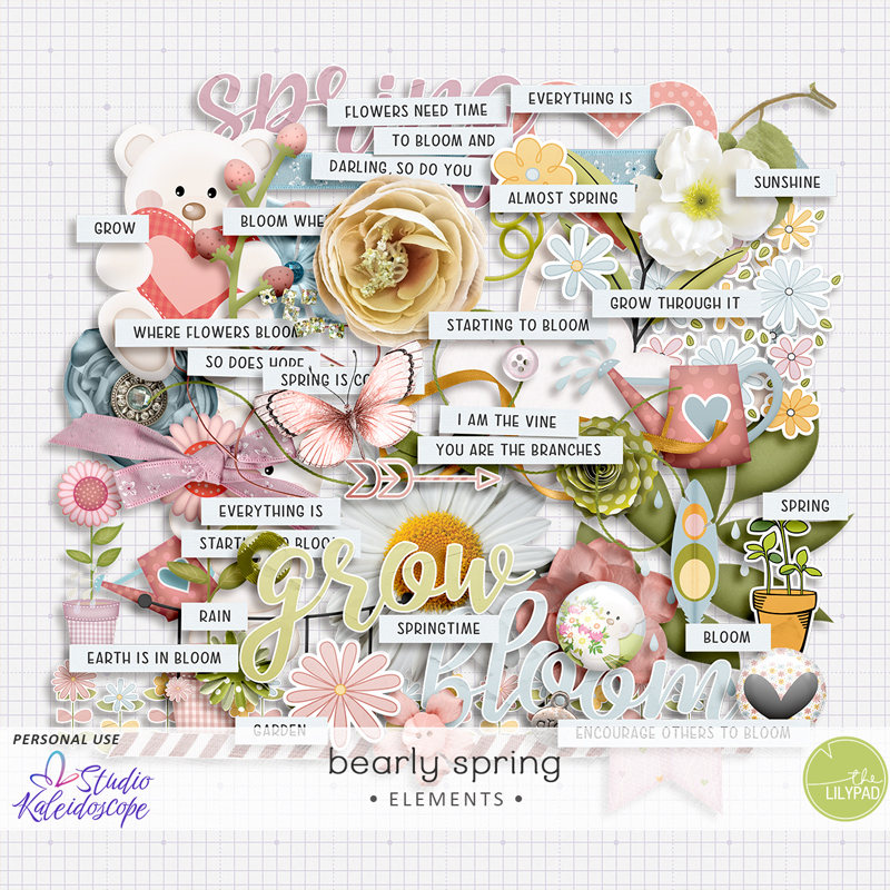 Bearly Spring: Kit - Image 3