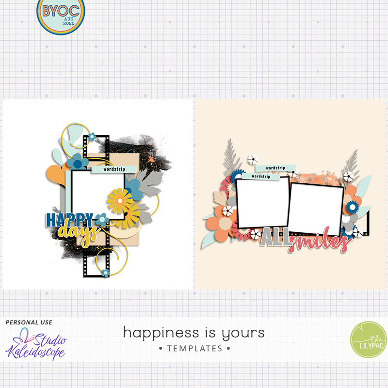 Happiness Is Yours: Templates