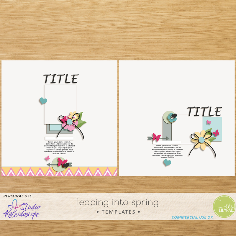 Leaping Into Spring: Templates