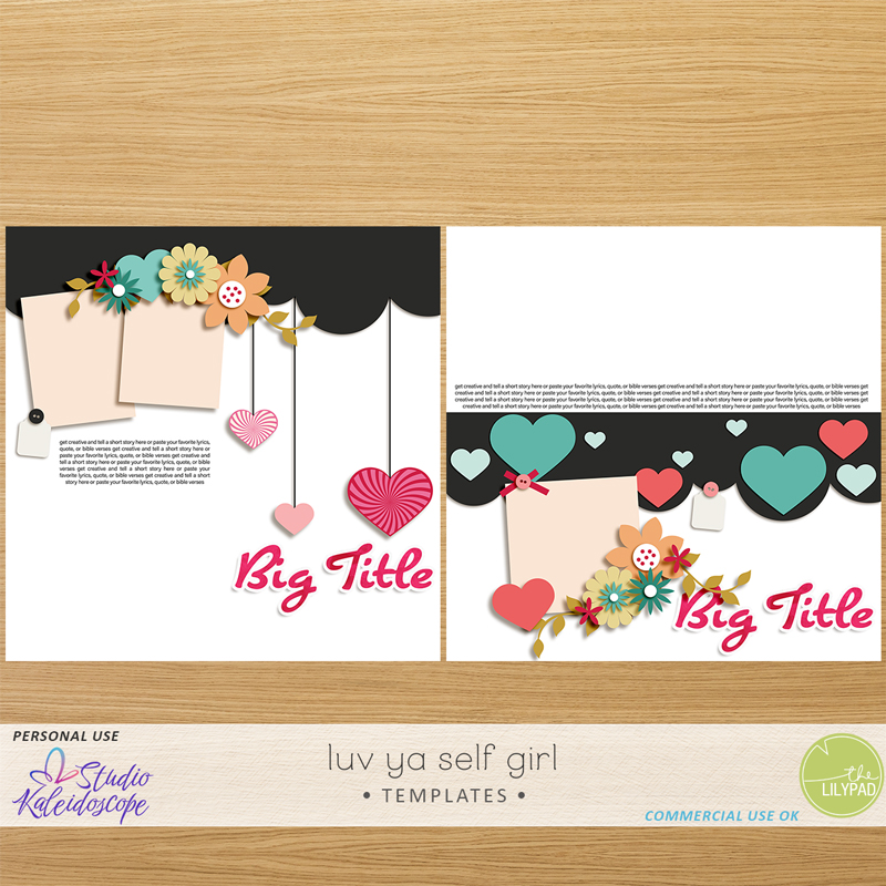 Luv Ya Self Girl: Templates