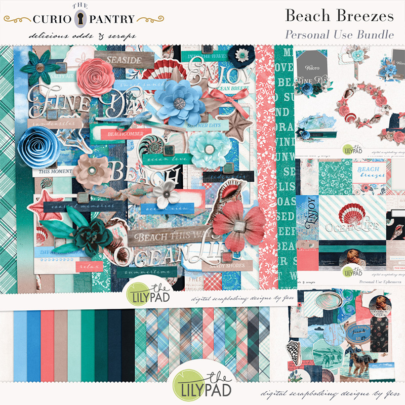 The Curio Pantry Beach Breezes PU Bundle