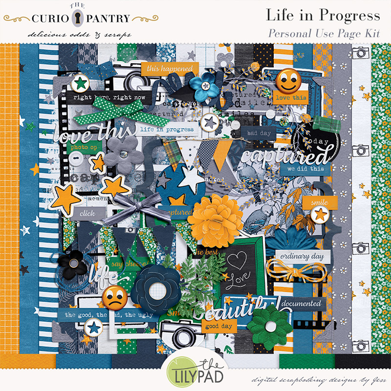 Life in Progress Page Kit