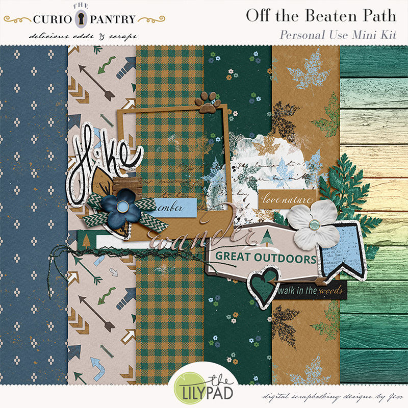 The Curio Pantry Off the Beaten Path PU Mini Kit