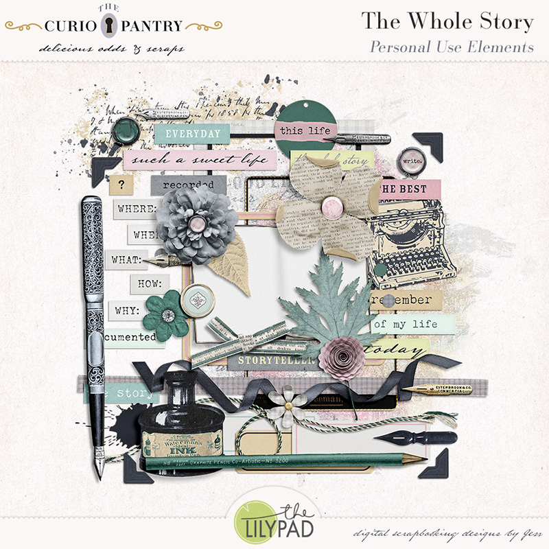 The Curio Pantry The Whole Story PU Elements