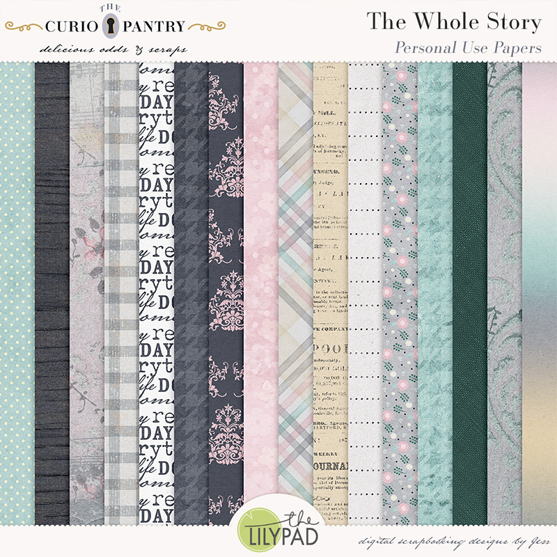 The Curio Pantry The Whole Story PU Papers