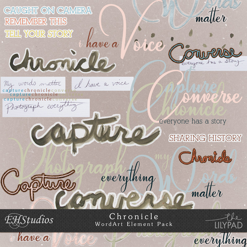 Chronicle | Wordart by EHStudios