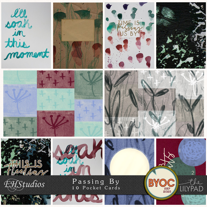 Passing By | Journal Cards by EHStudios