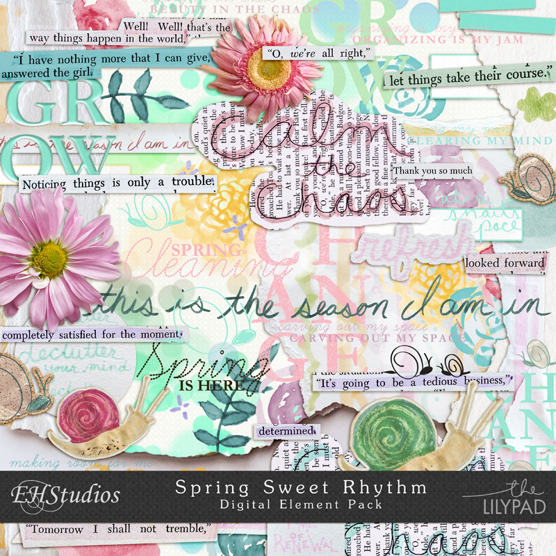 Spring Sweet Rhythm | Digital Kit + FREE Bonus Cards by EHStudios - Image 4