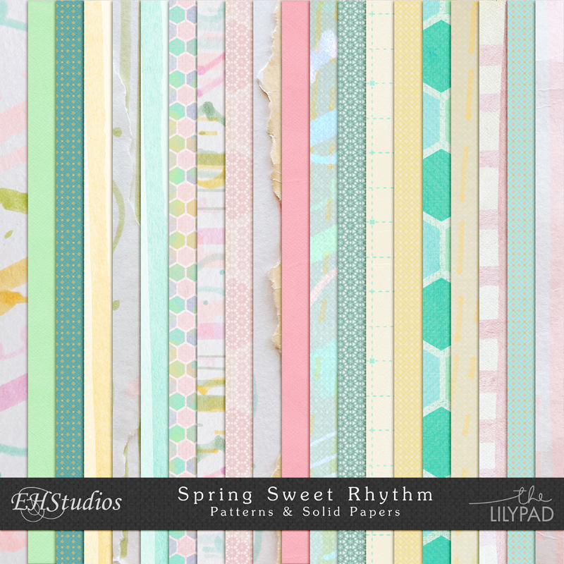 Spring Sweet Rhythm | Digital Kit + FREE Bonus Cards by EHStudios - Image 5