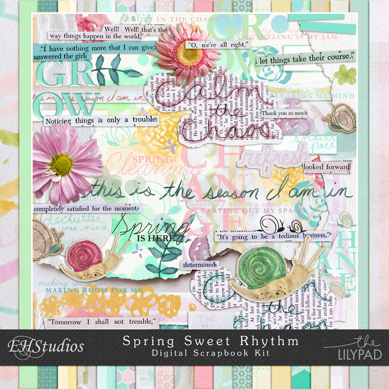 Spring Sweet Rhythm | Digital Kit + FREE Bonus Cards by EHStudios