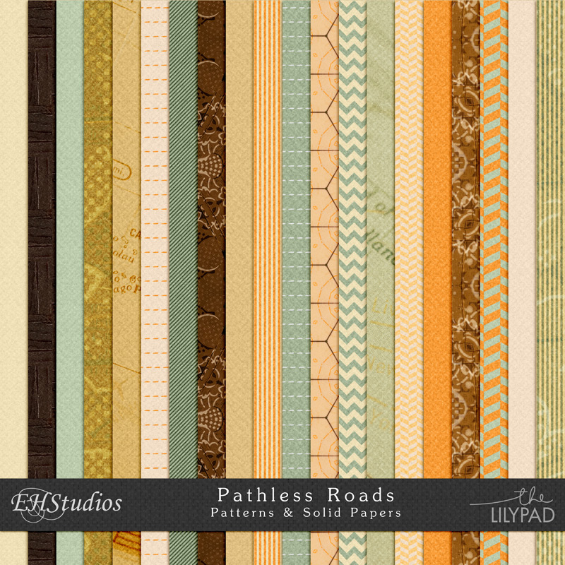 Pathless Roads | Paper Pack by EHStudios