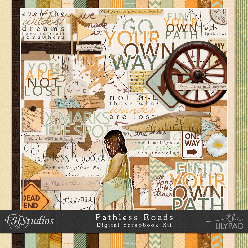 Pathless Roads | Digital Kit by EHStudios