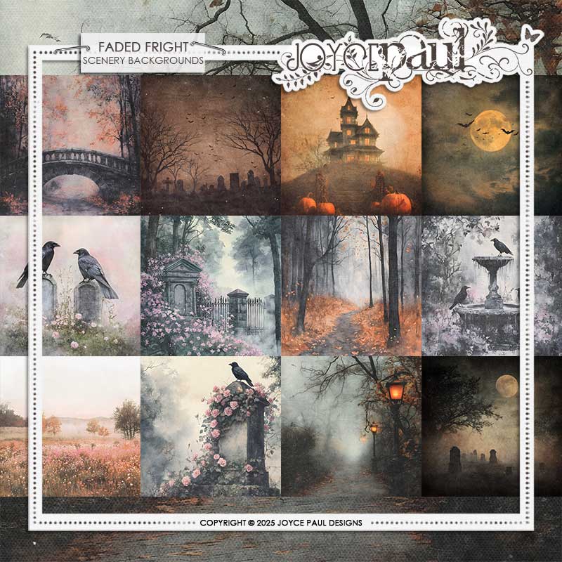 Faded Fright - Scenery Backgrounds
