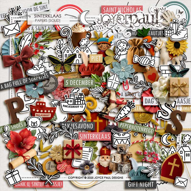 Sinterklaas (Saint Nicholas) - Elements