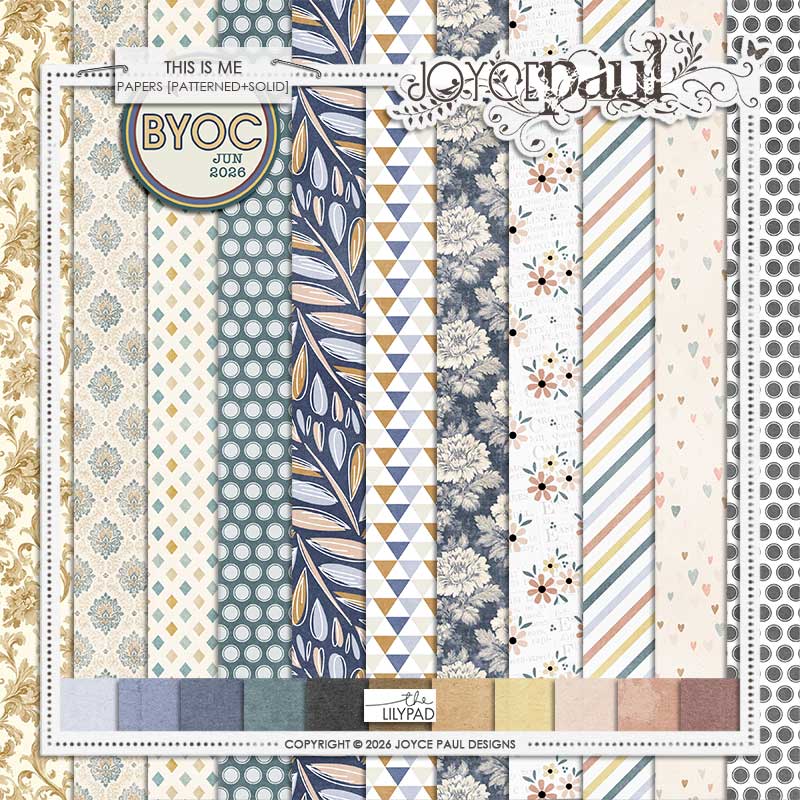 This Is Me: Papers (Patterned+Solid)