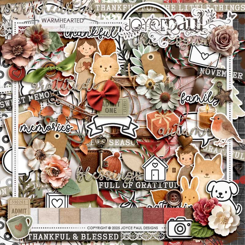 Warmhearted - Kit by Joyce Paul Designs