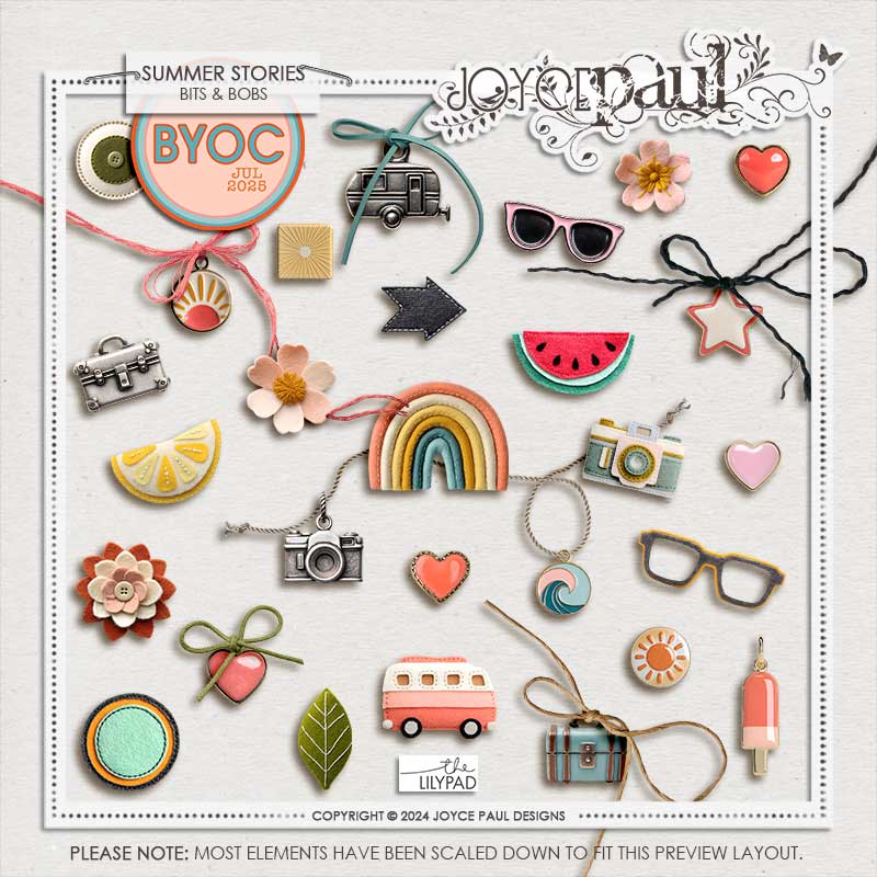 Summer Stories | Bits & Bobs by Joyce Paul